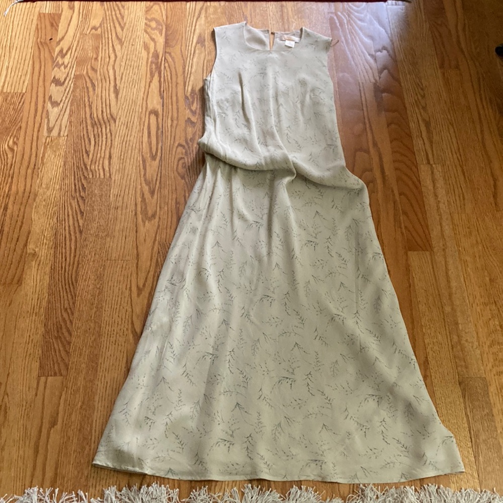 Brooks brothers dress 100% silk
